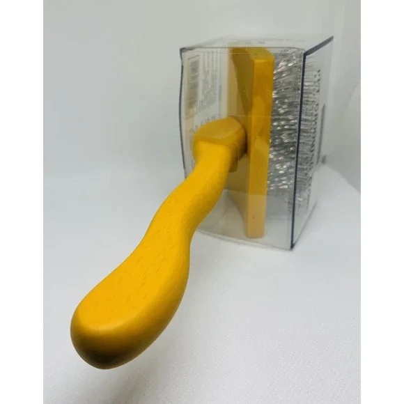 Brush for Dog, Slicker for Grooming, Groomgrip Coating, Yellow , Large NEW!!! - Picture 12 of 16